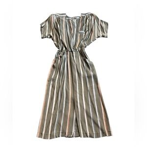 Vintage striped dress, size 10